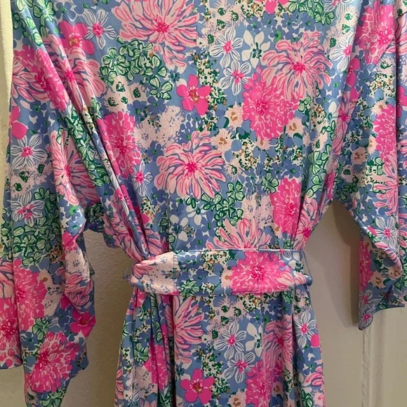Lilly Pulitzer Elaine Knit Robe NWT - Picture 7 of 8
